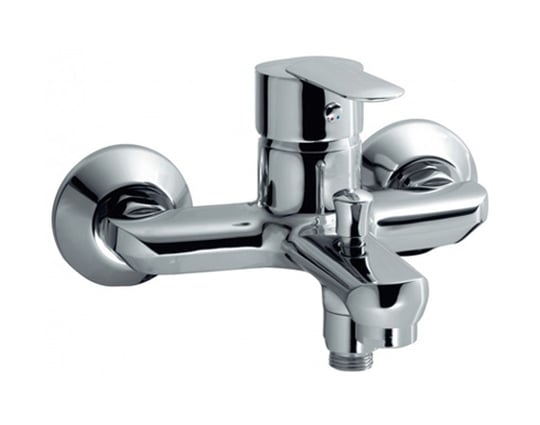 Kfa Cyrkon bateria wannowo-prysznicowa chrom/satyna 584-020-00