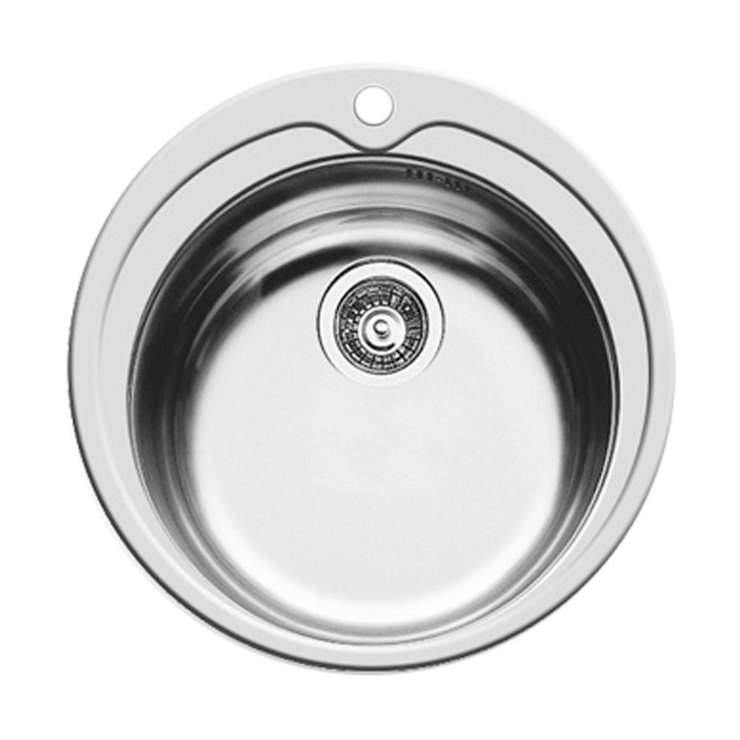 Pyramis Kiba ocelový dřez 48.5x48.5 cm 100053701