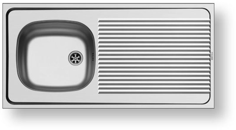 Pyramis Intl ocelový dřez 100x50 cm 100106601