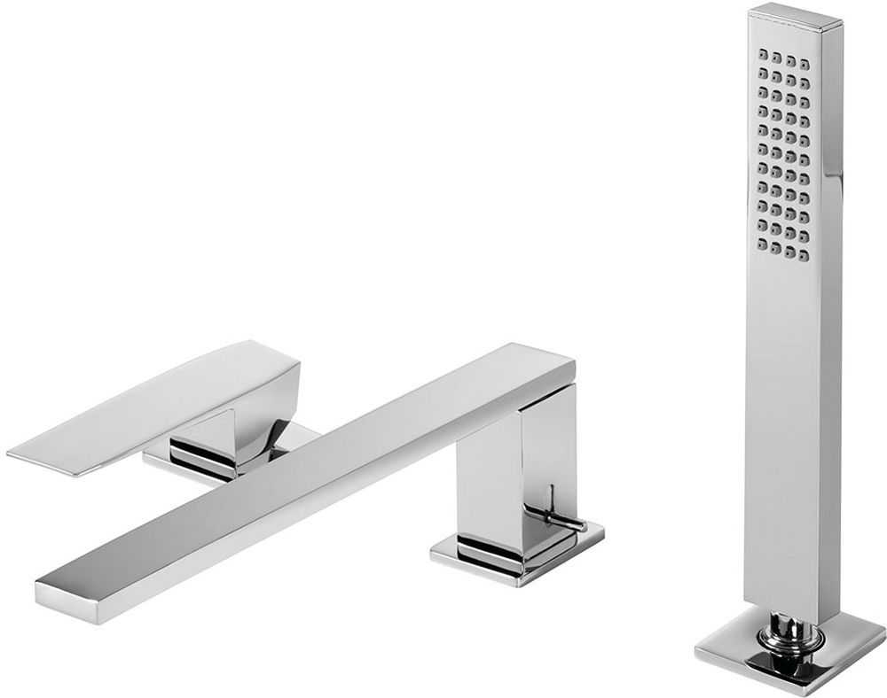 Tres Slim Exclusive vanová baterie na vanu chrom 202.161.01