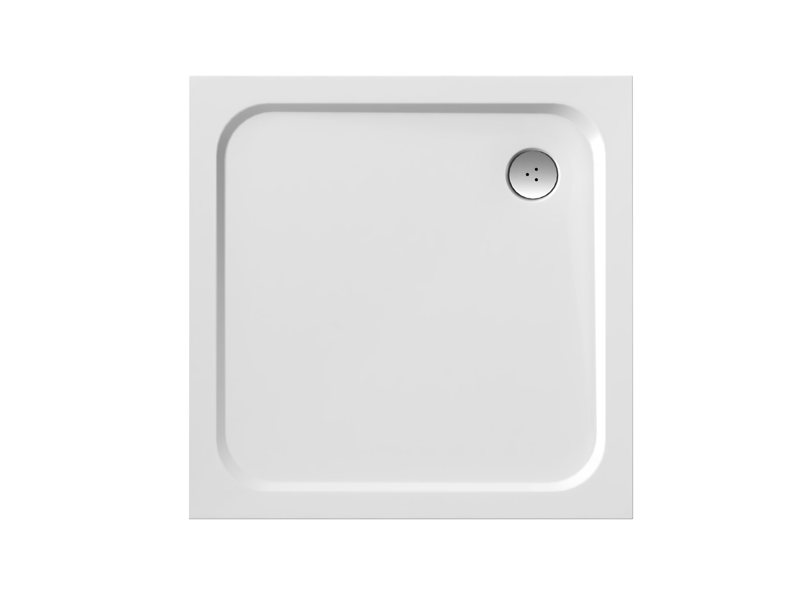 Ravak Perseus Pro čtvercová sprchová vanička 80x80 cm bílá XA044401010