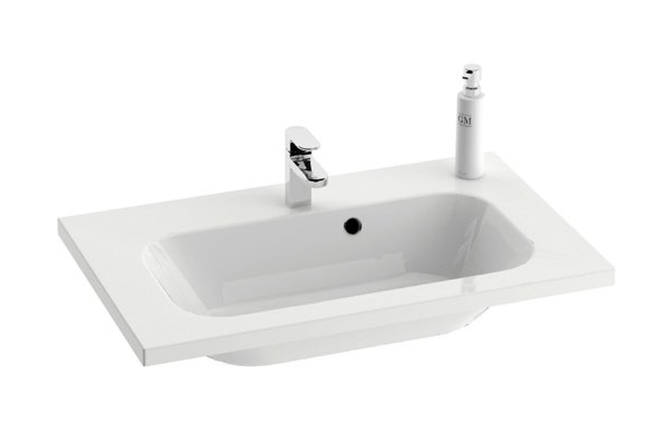 Ravak Chrome umyvadlo 70x49 cm obdélníkový nábytkový bílá XJG01170000