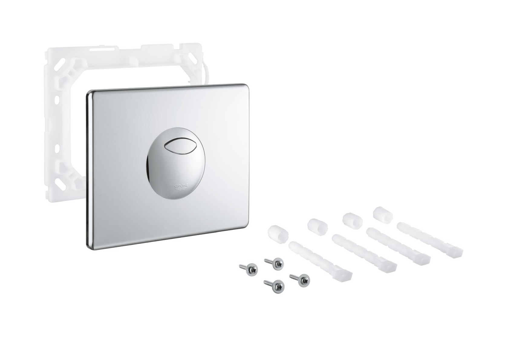 Grohe Skate splachovací tlačítko pro WC matný chrom 42303P00