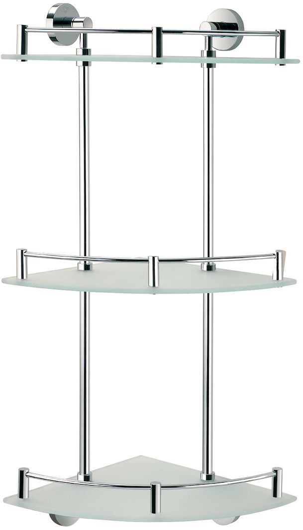 Stella Classic polička 27 cm bílá-chrom 07.873