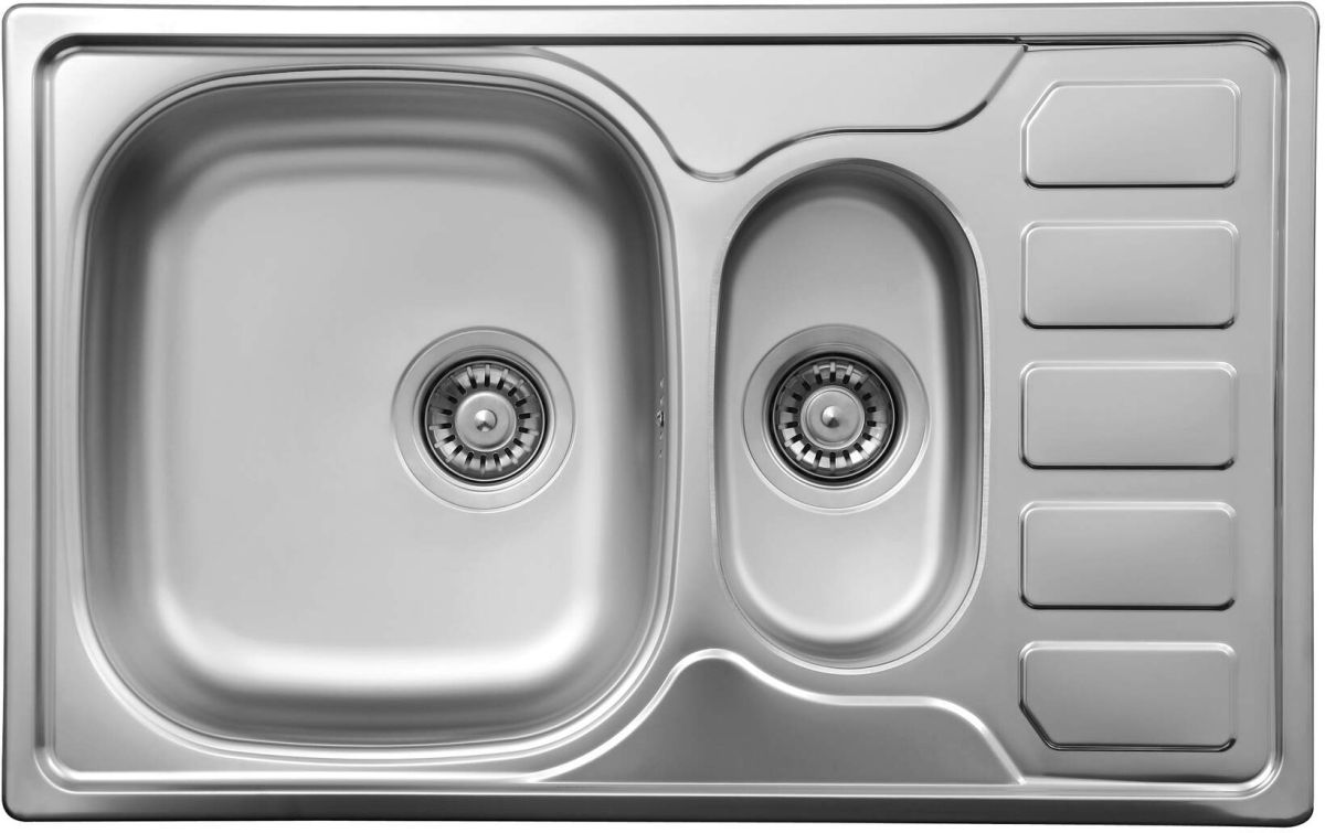Deante Soul ocelový dřez 78x49 cm ocel ZEO_0513