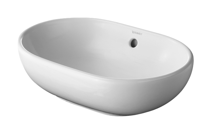 Duravit Foster umyvadlo 49.5x35 cm oválný na pult bílá 03355000001