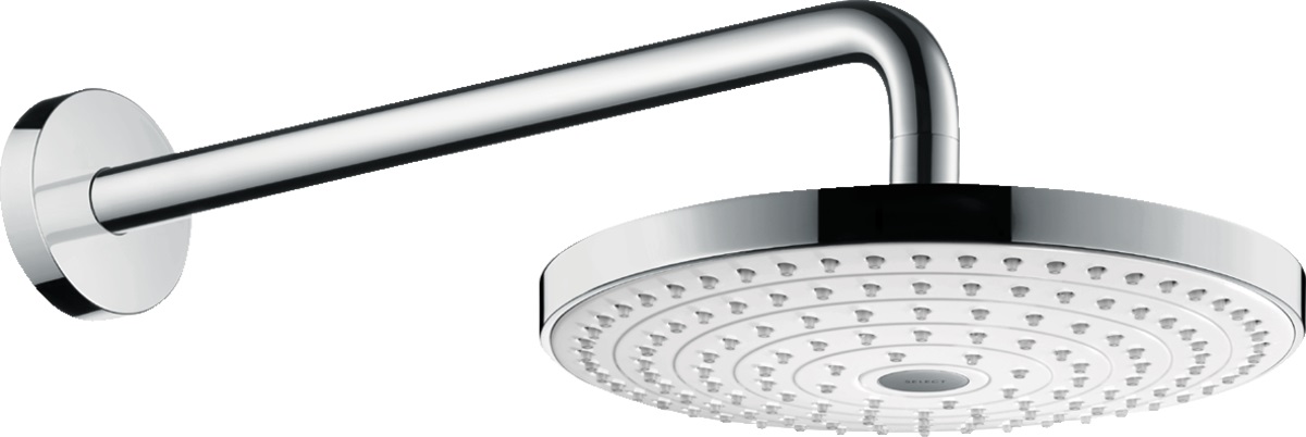 Hansgrohe Raindance hlavová sprcha 24x24 cm kulatý chrom-bílá 26466400