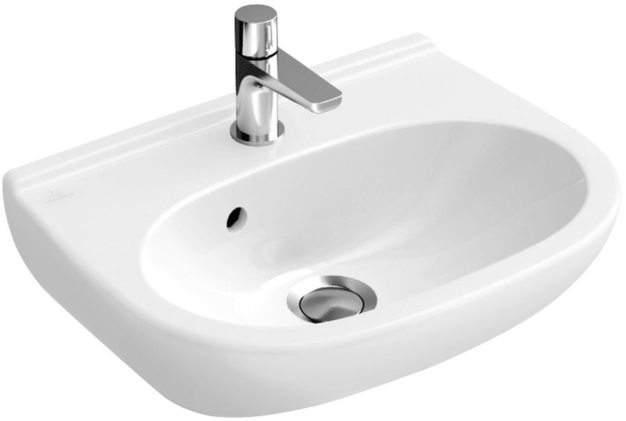 Villeroy & Boch O.Novo umyvadlo 45x35 cm půlkruhový klasický bílá 53604601