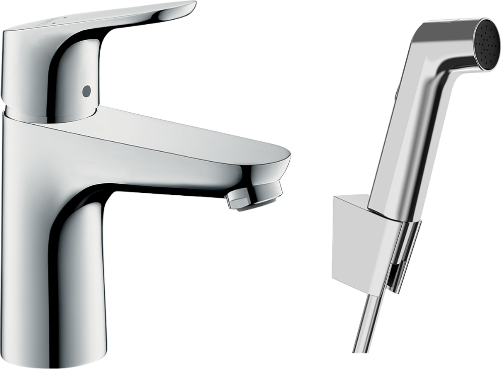 Hansgrohe Focus umyvadlová baterie s hlavicí typu bidetta stojící chrom 31927000