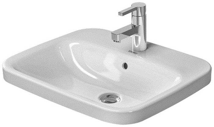 Duravit DuraStyle umyvadlo 56x45.5 cm obdélníkový zápustný bílá 0374560000