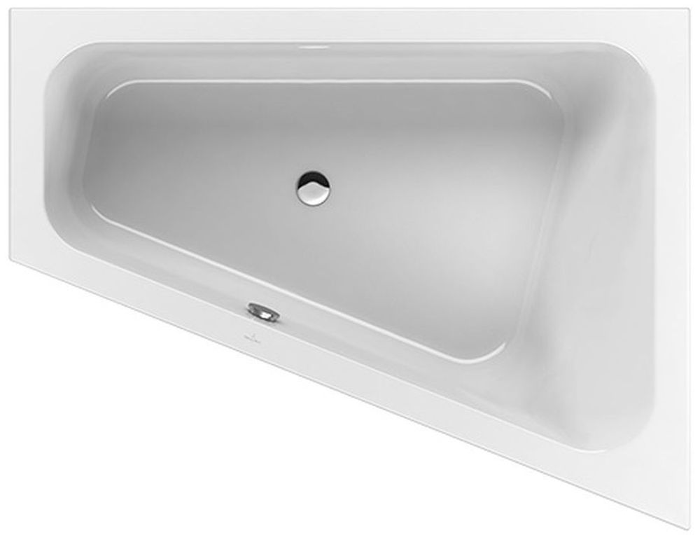 Villeroy & Boch Loop & Friends rohová vana 175x135 cm Pravostranná bílá UBA175LFS9REV-01