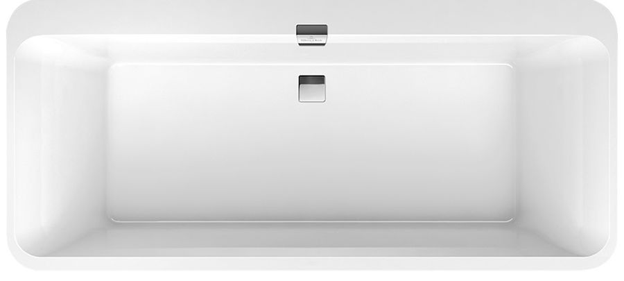 Villeroy & Boch Squaro Edge 12 obdélníková vana 180x80 cm bílá UBQ180SQE7DV-01