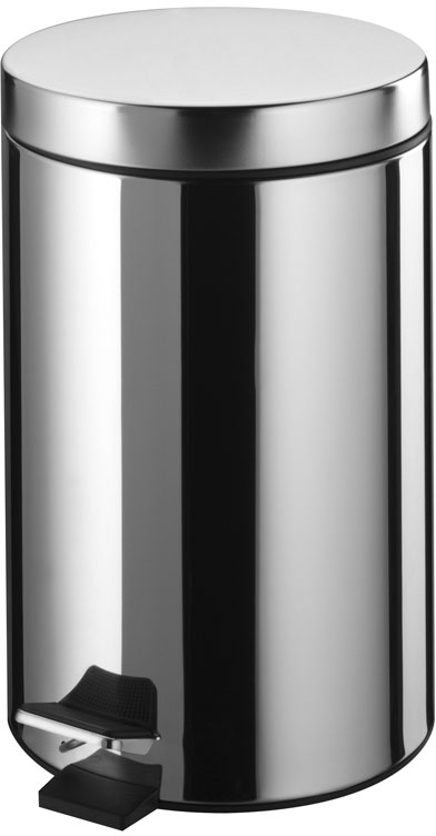 BISK Masterline odpadkový koš 12 l chrom 00430
