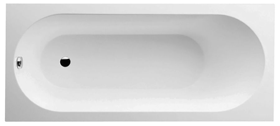 Villeroy & Boch Oberon obdélníková vana 160x75 cm bílá UBQ160OBE2V-01