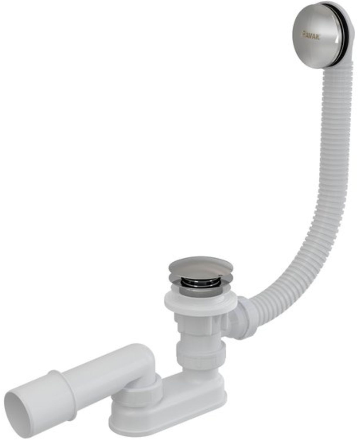 Ravak sifon k vaně chrom X01377