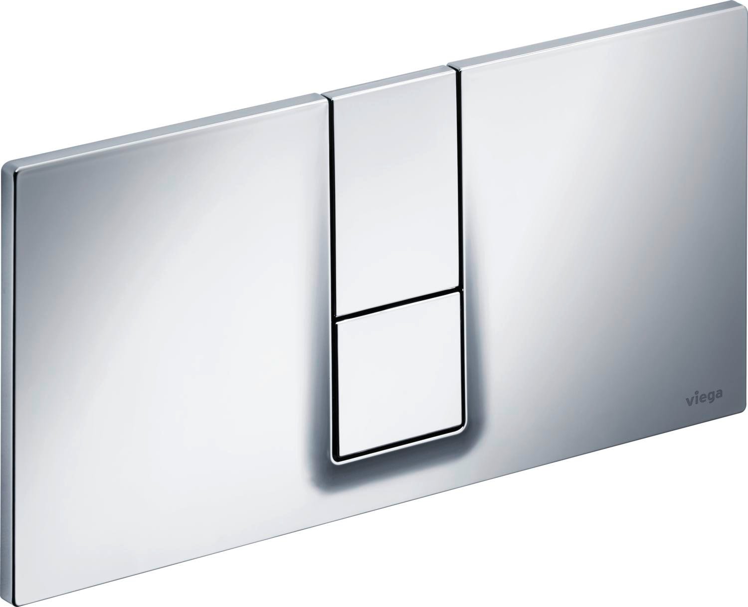 Viega Visign splachovací tlačítko pro WC lesklý chrom 654696