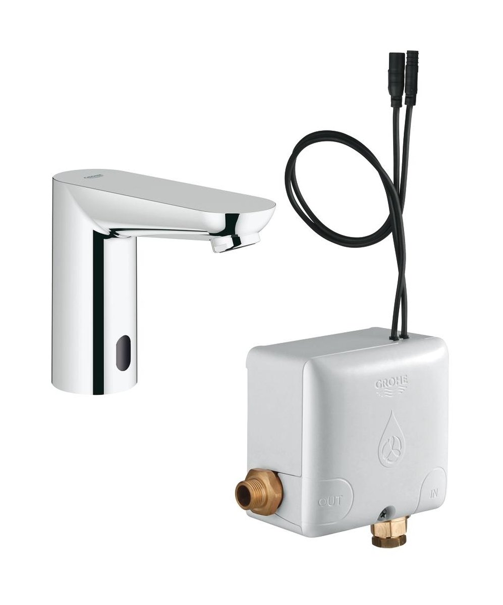 Grohe Euroeco umyvadlová baterie stojící elektronická StarLight Chrome 36384000