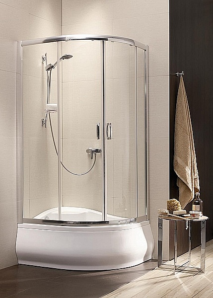 Radaway Premium Plus E 1700 sprchový kout 120x90 cm půlkulatá 30483-01-01N