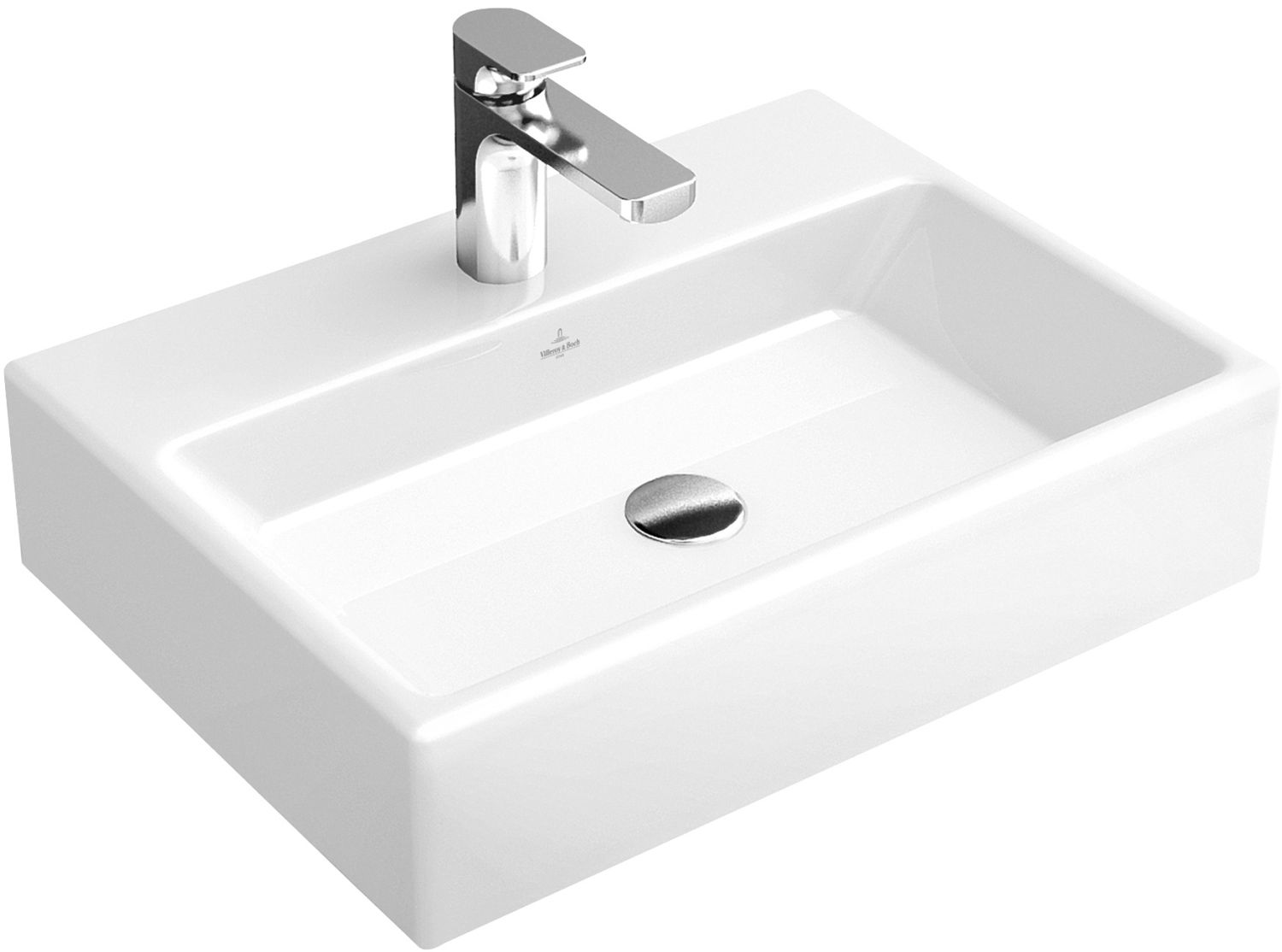 Villeroy & Boch Memento umyvadlo 60x42 cm obdélníkový bílá 51336L01