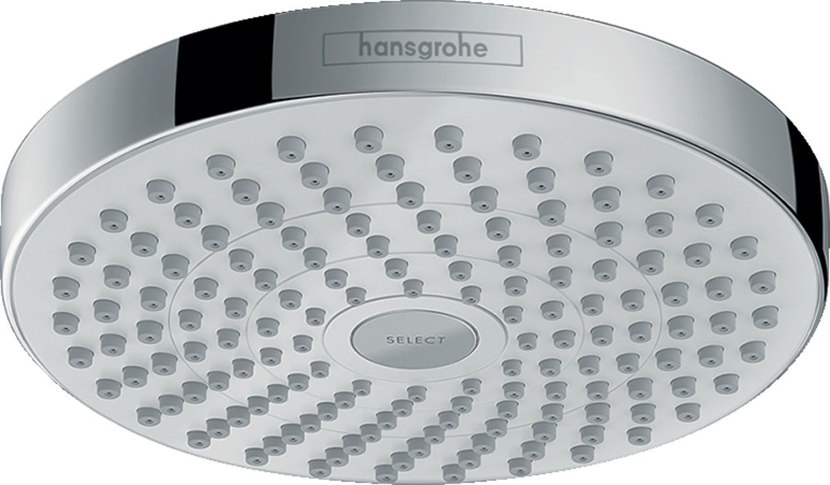 Hansgrohe Select hlavová sprcha 18x18 cm kulatý chrom-bílá 26522400