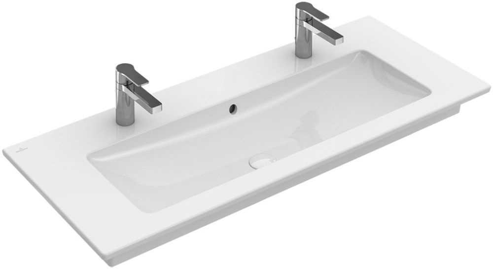 Villeroy & Boch Venticello umyvadlo 120x50 cm obdélníkový klasický-nábytkový-s pultem bílá 4104CK01