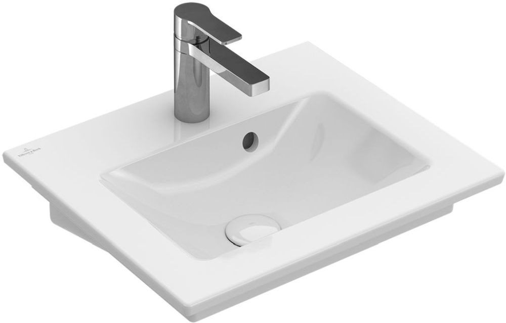 Villeroy & Boch Venticello umyvadlo 50x42 cm obdélníkový klasický-nábytkový bílá 41245001