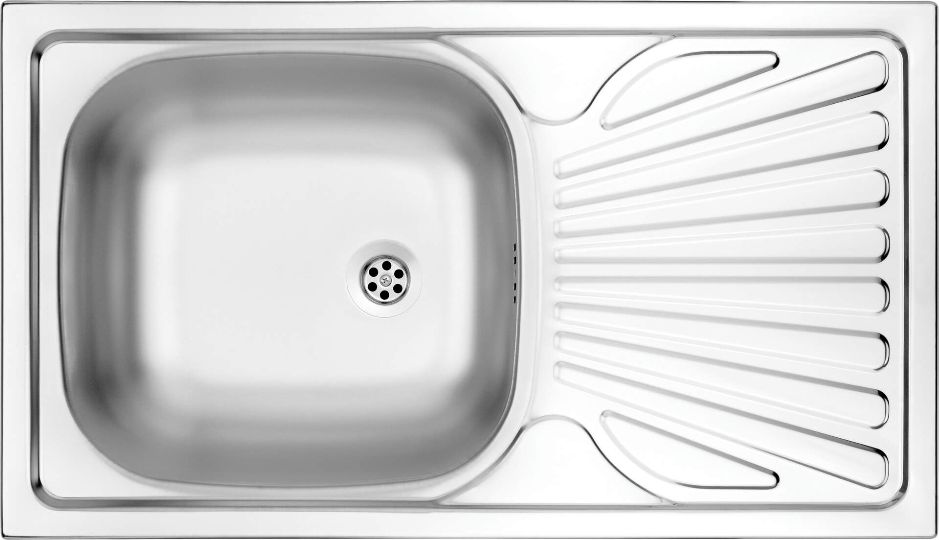 Deante Techno ocelový dřez 76x43.5 cm ocel ZMU_0110