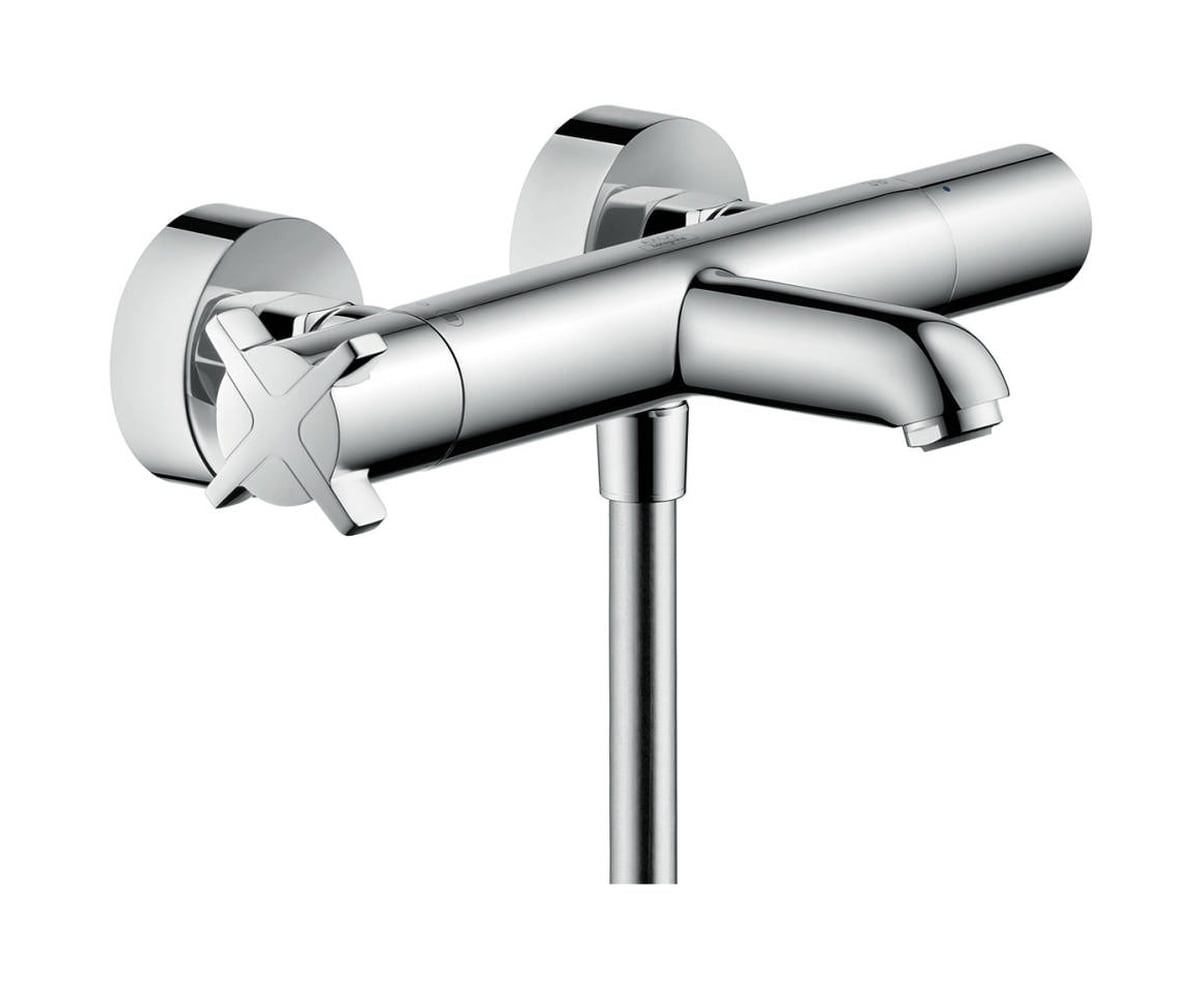 Axor Citterio E vanová baterie na stěnu s termostatem chrom 36140000