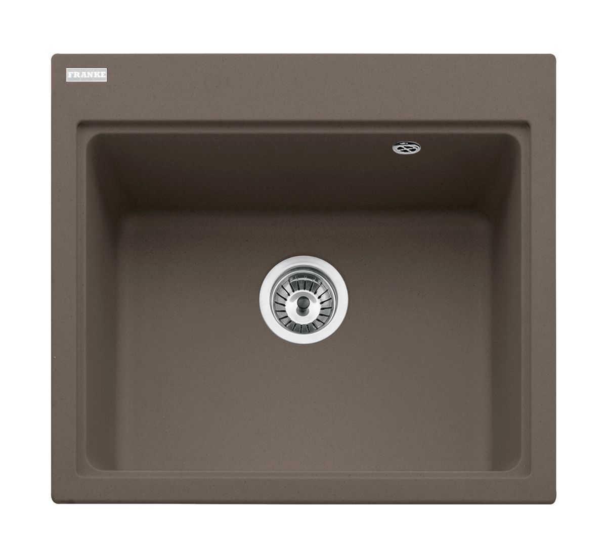 Franke Fiji FIG 610-58 zlewozmywak 58,4x52 cm z Fragranitu+ mokka 114.0330.914