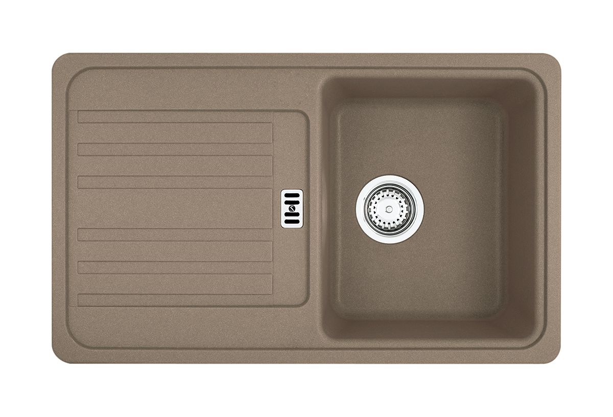 Franke Euroform EFG 614-78 zlewozmywak 78x47,5 cm z Fragranitu+ cappuccino 114.0368.273