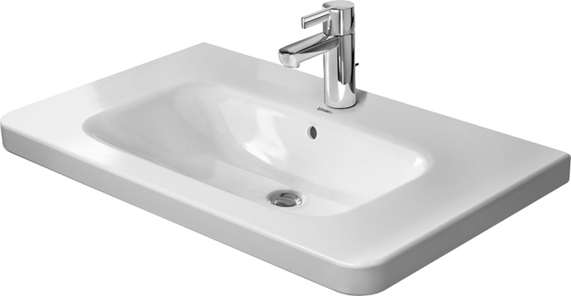 Duravit DuraStyle umyvadlo 80x48 cm obdélníkový klasický-nábytkový bílá 23208000001