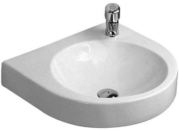 Duravit Architec umyvadlo 57.5x52 cm půlkruhový klasický bílá 0449580008