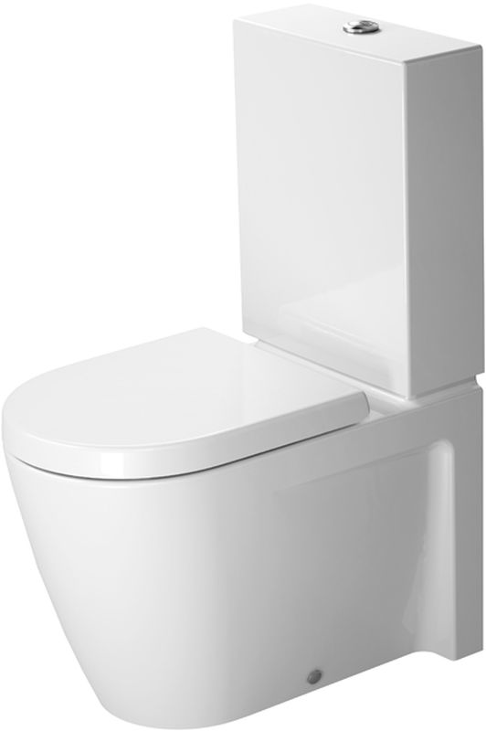 Duravit Starck 2 kompaktní záchodová mísa bílá 2145090000