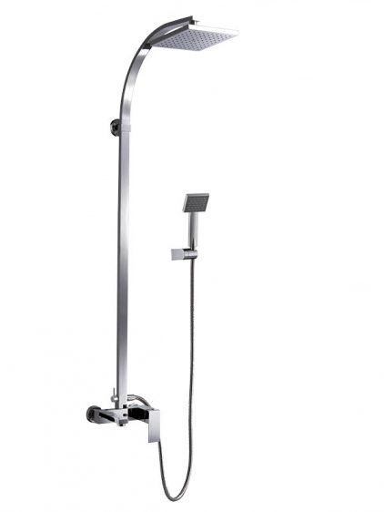 Blue Water Toronto vanová sada se sprchou na stěnu chrom TOR-ZWPN.500C