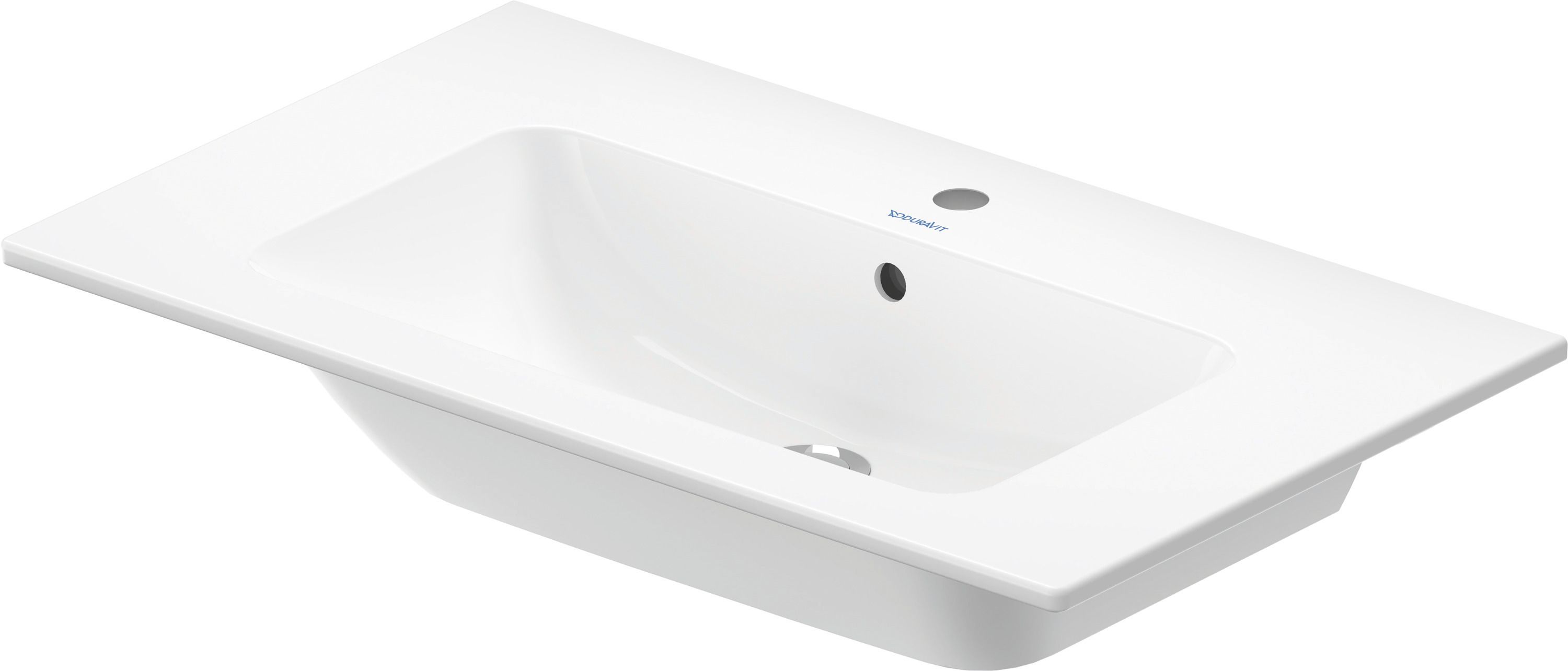 Duravit ME by Starck umyvadlo 83x49 cm obdélníkový klasický-nábytkový bílá 23368300001