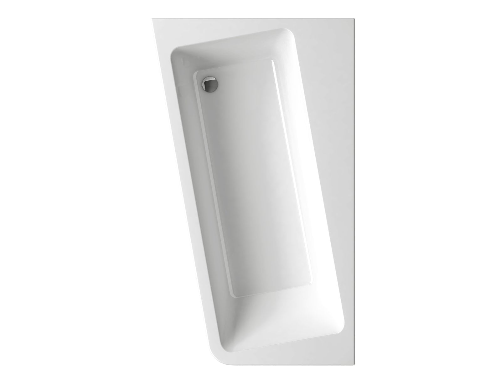 Ravak 10° rohová vana 170x100 cm Levostranná bílá C811000000