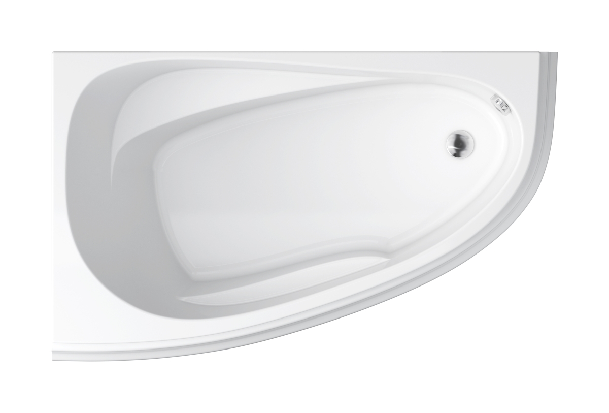 Cersanit Joanna New rohová vana 160x95 cm Levostranná bílá S301-170
