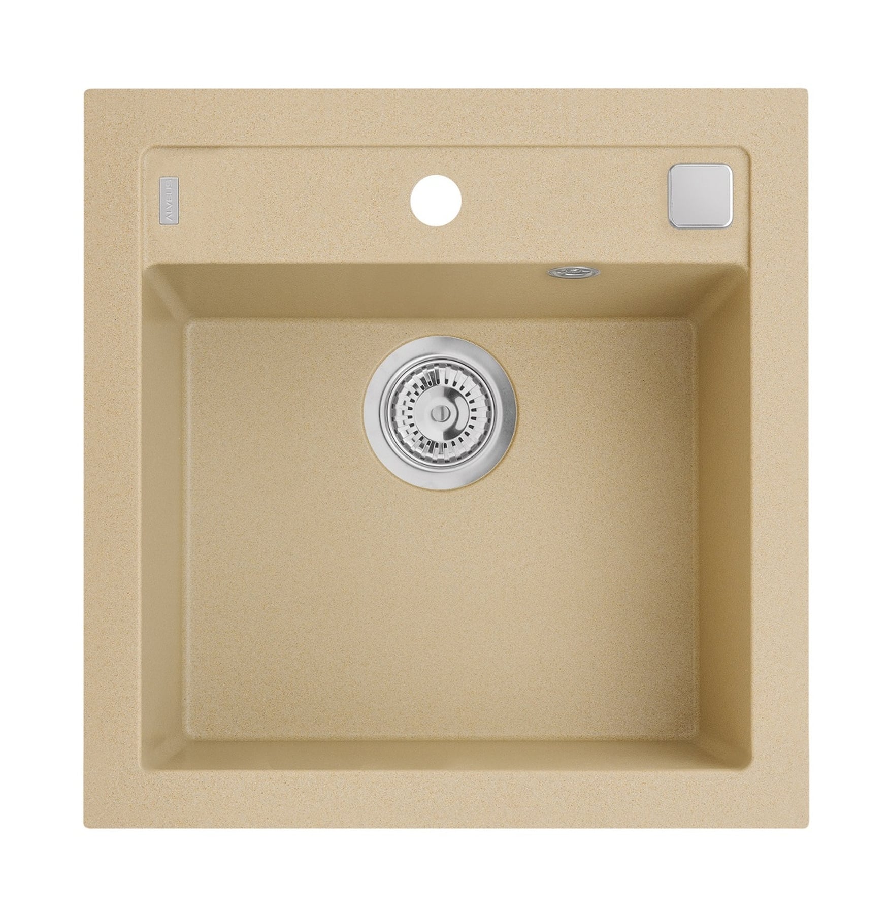 Alveus Formic granitový dřez 52x51 cm béžová 4402055