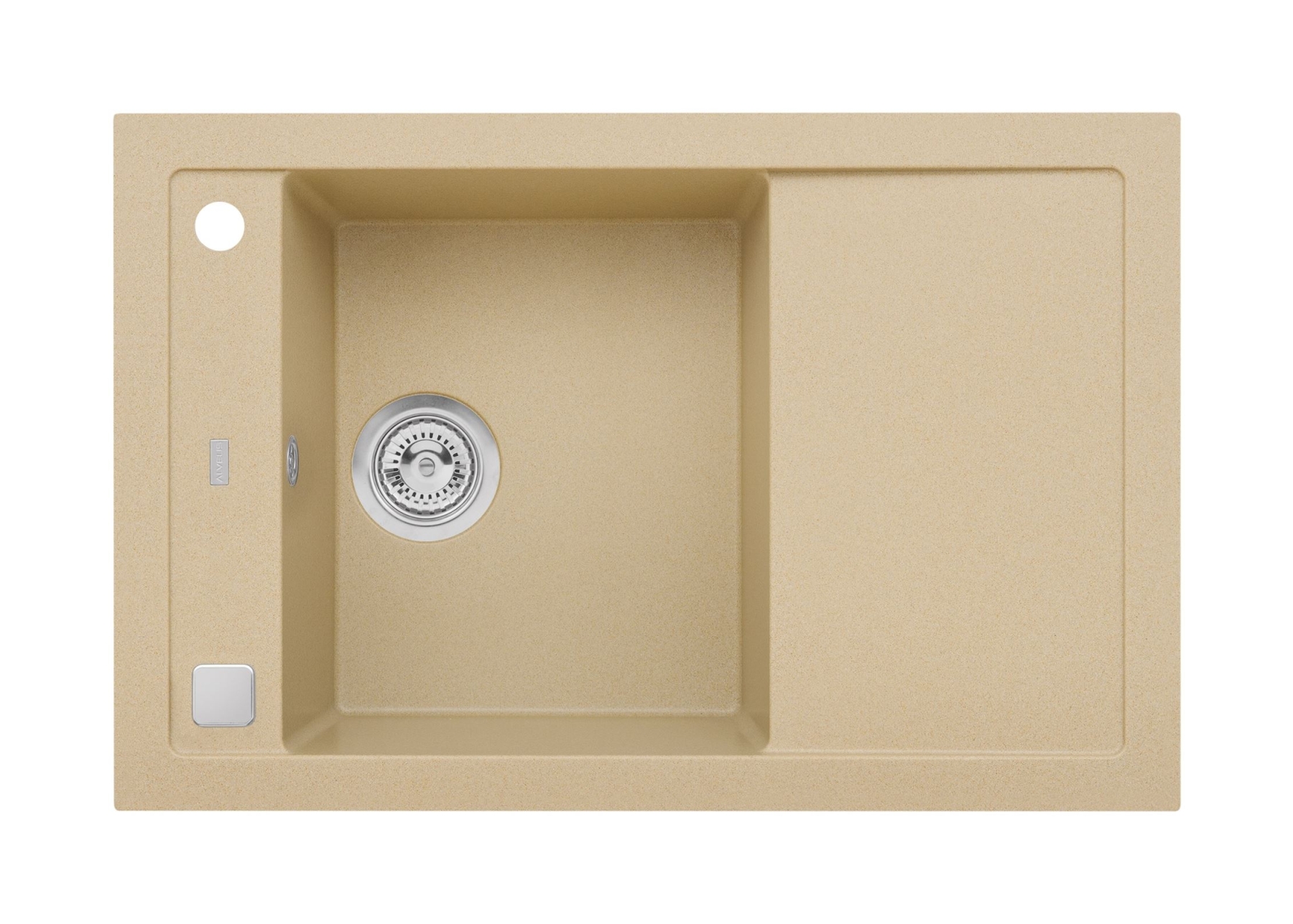 Alveus Formic granitový dřez 76x50 cm béžová 4403055