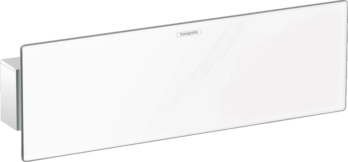 Hansgrohe Fixfit úhlový konektor s držákem chrom-bílá 26456400