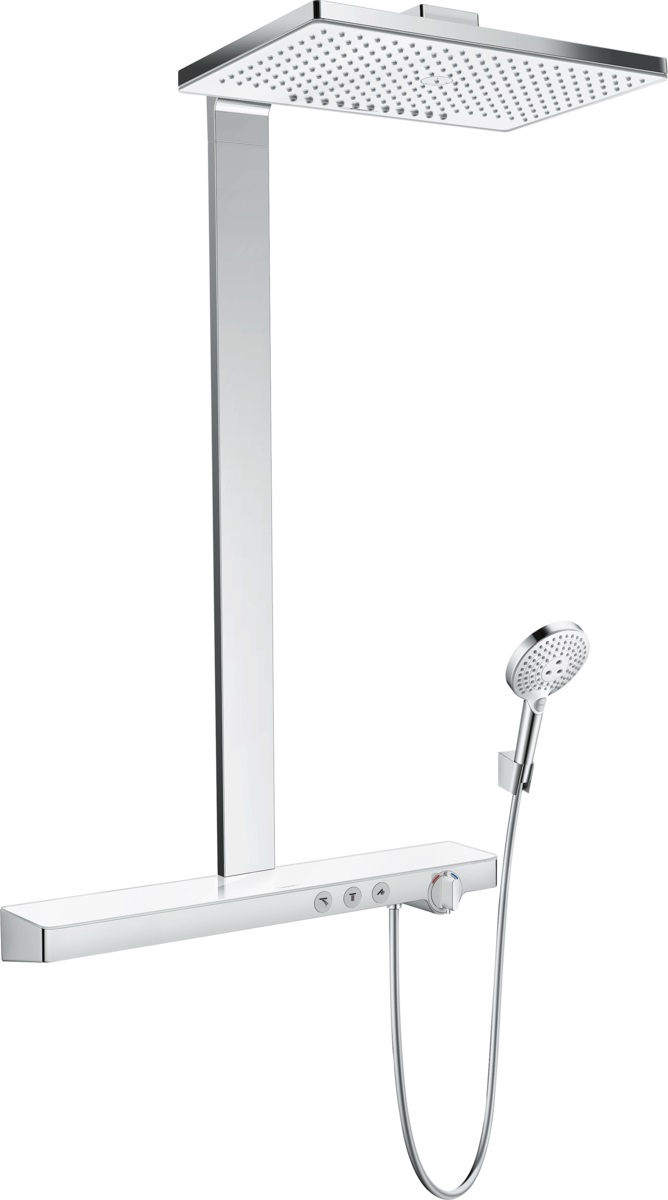 Hansgrohe Rainmaker Select sprchová sada na stěnu s termostatem chrom-bílá 27028400