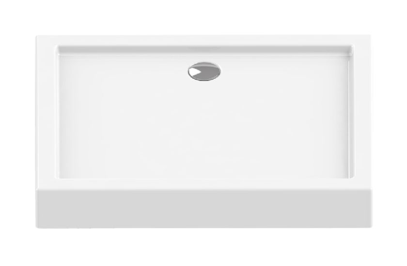 New Trendy Columbus obdélníková sprchová vanička 100x90 cm bílá B-0128