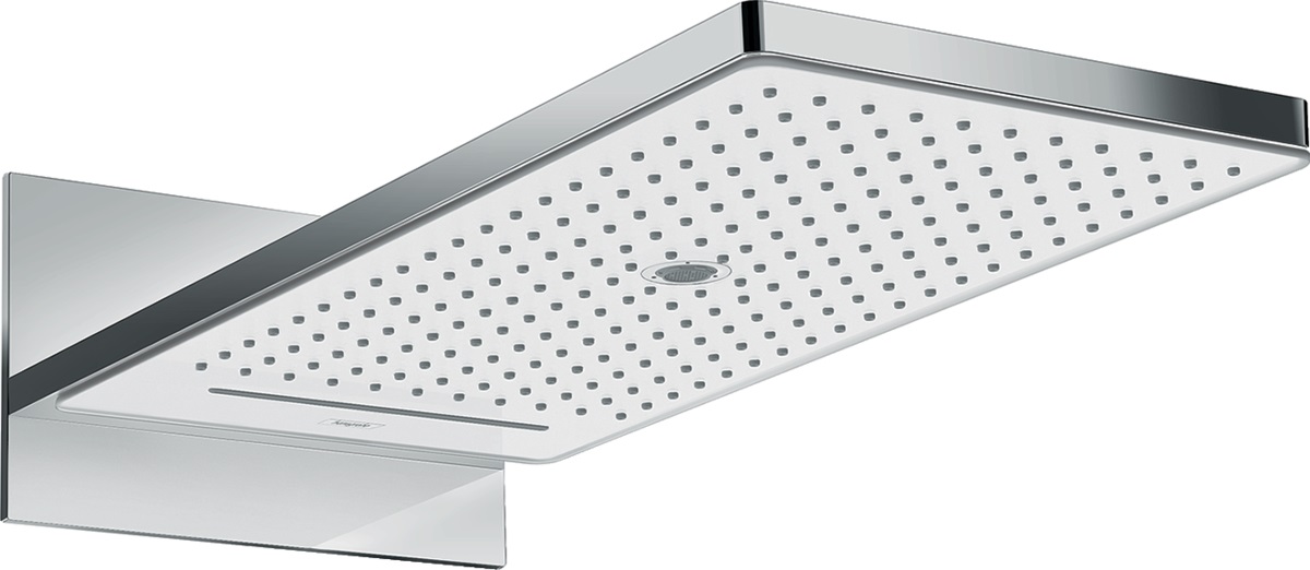 Hansgrohe Rainmaker Select hlavová sprcha 58x26 cm obdélníkový chrom-bílá 24011400