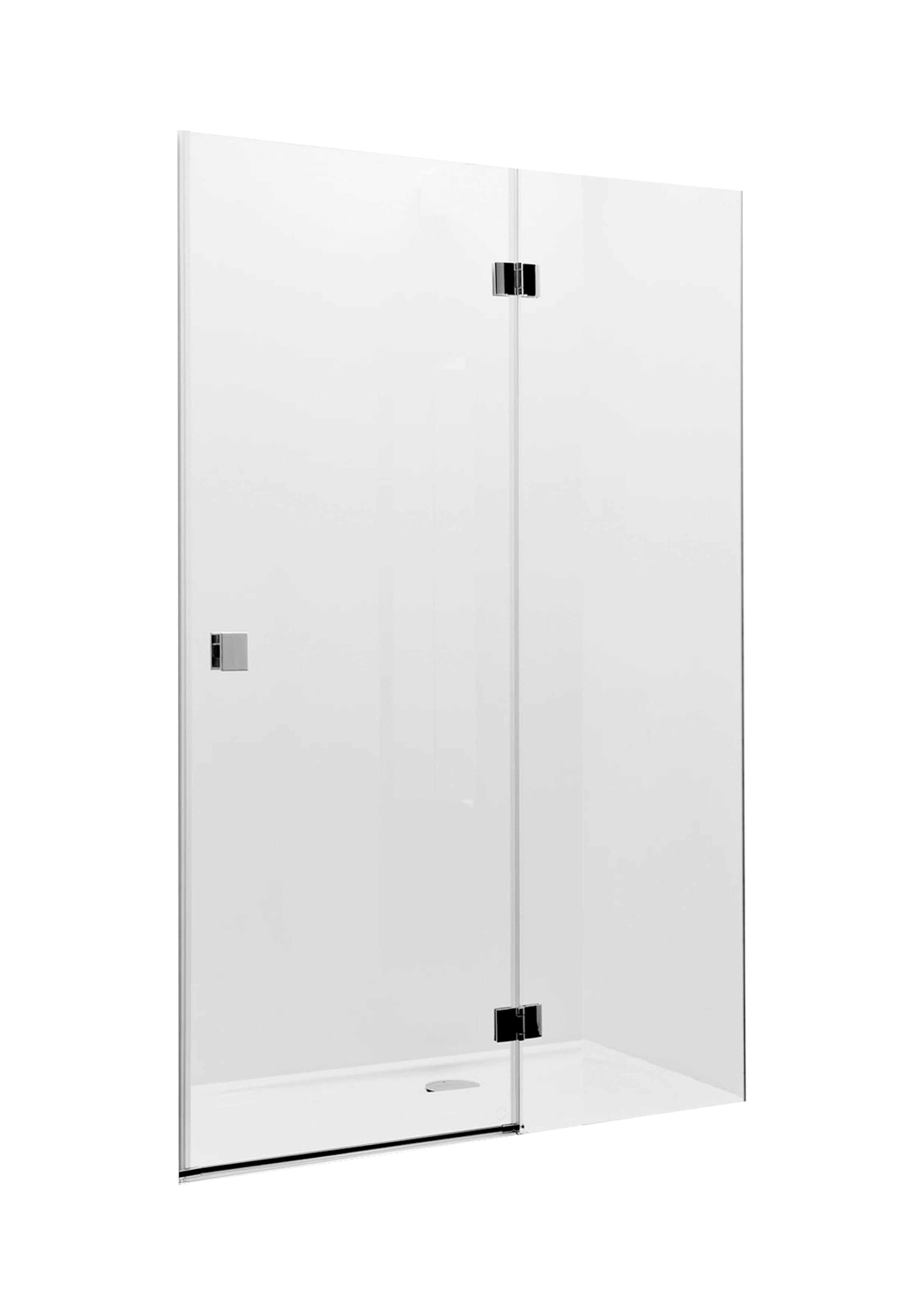Roca Metropolis sprchové dveře 100 cm sklopné chrom lesk/průhledné sklo AMP3410012M