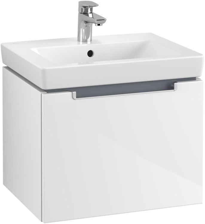 Villeroy & Boch Subway 2.0 skříňka 58.7x45.4x42 cm pod umyvadlo závěsná bílá A68700DH