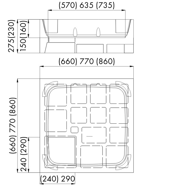 Schedpol Stabilsound polystyrenový nosič 2.004