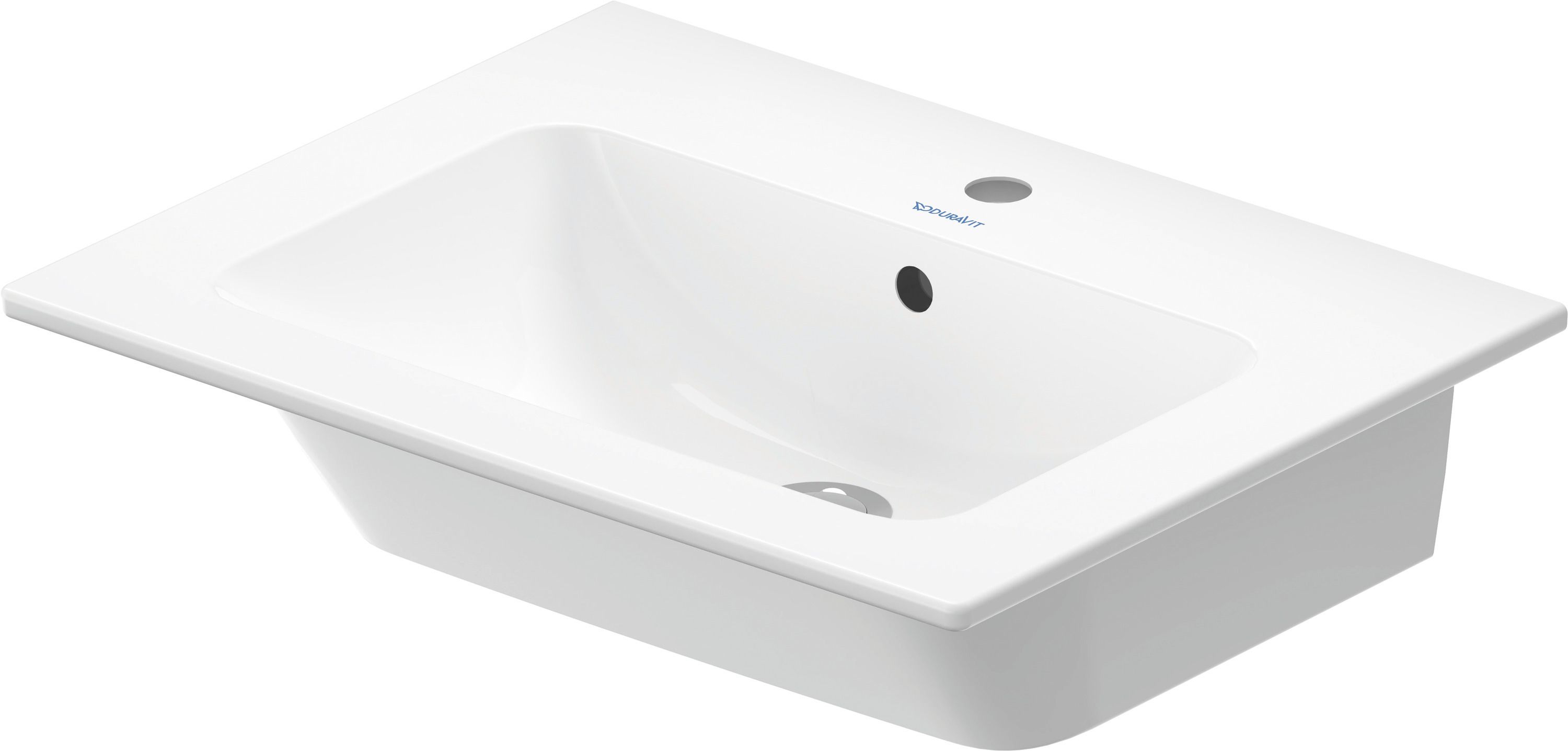 Duravit ME by Starck umyvadlo 63x49 cm obdélníkový klasický-nábytkový bílá 2336630000