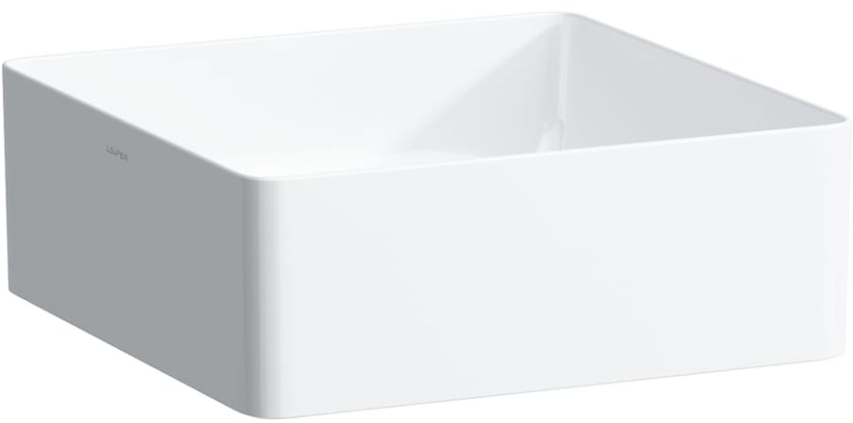 Laufen Living Square umyvadlo 36x36 cm čtvercový na pult bílá lesk H8114330001121