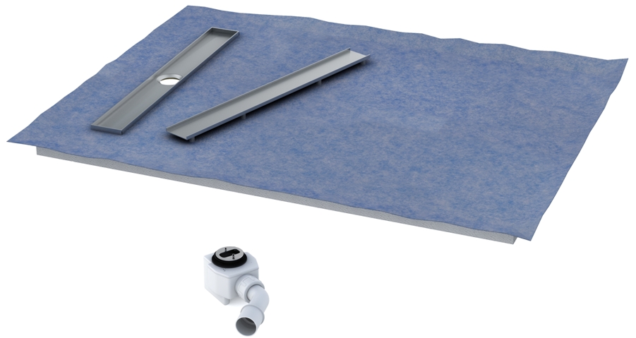 Schedpol Base sprchová vanička pro instalaci do obkladu 60 cm 10.011/OLKB