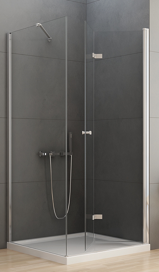 New Trendy New Soleo sprchový kout 100x90 cm obdélníkový chrom lesk/průhledné sklo D-0153A/D-0089B